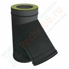 Тройник 45° V50R с изол (AISI-321/0,8-ОЦИНК-RAL/0,5) d-150/250 (Вулкан)