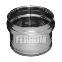 Заглушка-внешняя (НЕРЖ-430/0,5) d-115 (Феррум)