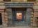 Банная печь Атмосфера L, в ламелях из натурального камня "Змеевик" наборный (ProMetall) в Волгограде