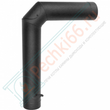 Элемент подключения VBR, черный (НЕРЖ-439/0,8) d-115 (Вулкан)