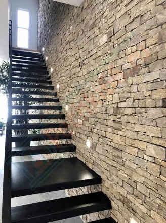 Плитка кварцит grey-brown country 550 x 200 x 20-40 мм (0.44 м2 / 4 шт)