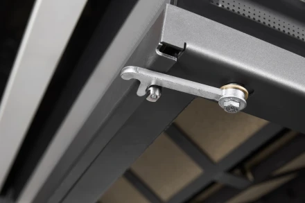 Камин Родос 900 черный, шамот черный (ЭкоКамин)