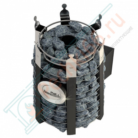 Банная печь Екатерина СТОУН с панорамным стеклом (Добросталь)