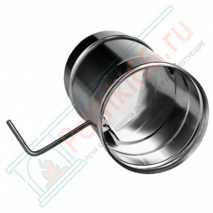 Задвижка без изол (НЕРЖ-321/0,8) d-150 (Дымок-Lux)