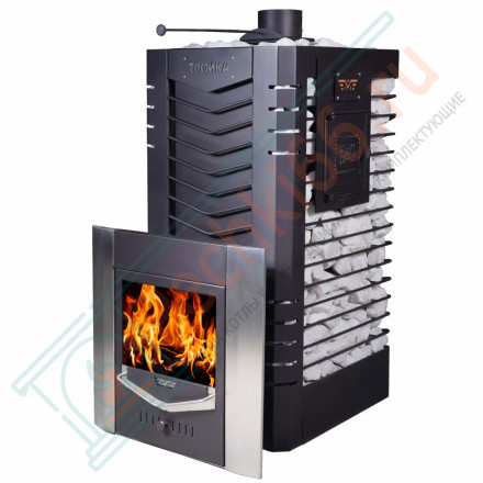 Печь для бани № 06МС 03 сетка (Тройка) до 36 м3