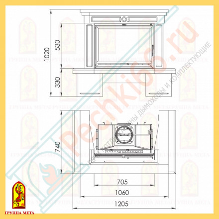Облицовка Мадрид 700, серо-бежевый (Мета)