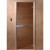 Дверь стеклянная для бани, бронза прозрачная, 1900х800 (DoorWood)
