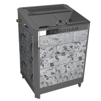 Электрическая паротермальная печь ПАРиЖАР 12 кВт, серпентенит «Премиум» (Инжкомцентр ВВД) до 15,5 м3