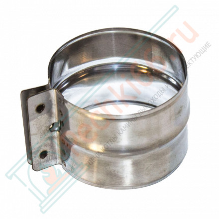 Хомут обжимной (НЕРЖ-439/0,5) d-160 (УМК)