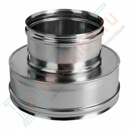 Переход термо-моно (НЕРЖ-321/0,8-НЕРЖ-439/0,5) d-200/280 (Дымок-Lux)