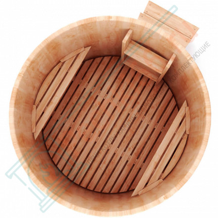 Купель кедровая круглая 200х200х100 (НКЗ)
