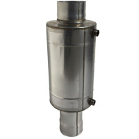 Теплообменник на трубу (Aisi-439/1.0 мм) d-120 мм, 7 л (УМК)