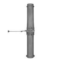 Чугунный шиберный модуль L=1000, d-115 (ТехноЛит)