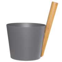 Бадья для сауны алюминиевая Rento, серый (Tammer-Tukku)