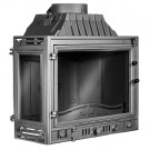Чугунная топка W4 LB, с левым стеклом (Kaw-Met)