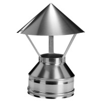 Зонт на трубу с изол (НЕРЖ-321/0,5-НЕРЖ-439/0,5) d-130/210 (Дымок-Lux) Зонт на трубу с изол (НЕРЖ-321/0,5-НЕРЖ-439/0,5) d-130/210 (Дымок-Lux)