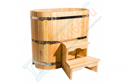 Купель кедровая овальная 78х120х100 (НКЗ)