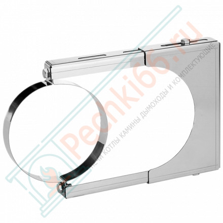 Элемент крепления на трубу с изол (AISI-304/0,5) d-180/260 (Дымок)