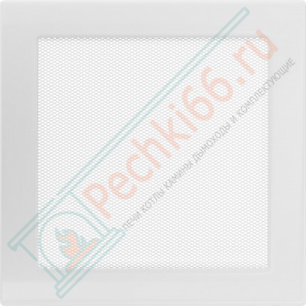 Решётка вентиляционная каминная белая 220х220 22B (Kratki)