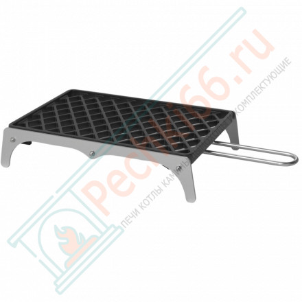 Садовая чугунная печь LEGENDA GARDEN с чугунным основанием (Везувий)