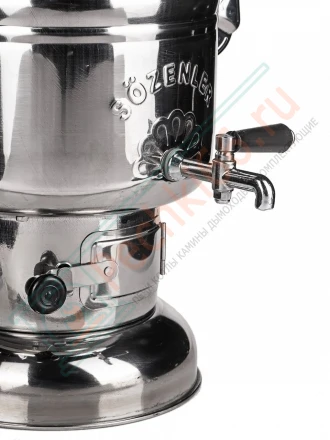 Самовар Турецкий 4 литра Sözenler KS-11, нержавеющая сталь