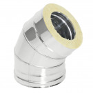 Отвод Термо 45° ОТ-Р (304-0.5/304) d-80/140 (ТиС Стандарт) Отвод Термо 45° ОТ-Р (304-0.5/304) d-80/140 (ТиС Стандарт)