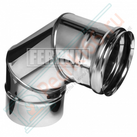 Колено 90° (Aisi-304/0,8) d-115 (Ferrum Austenite HF)