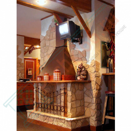 Плитка угловая Шамот Макси, шт. (Терракот)