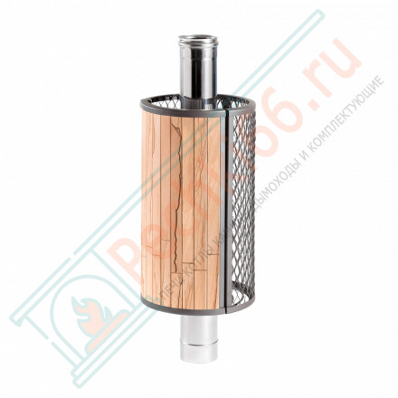 Сетка-каменка комбинированная ламель «Окаменевшее дерево» наборное (ProMetall)