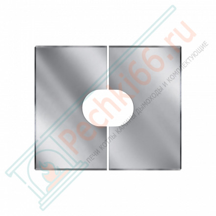 Фланец разрезной 0/20º без изол 730х780 на трубу V50R (AISI-304/0,5) d-130/230 (Вулкан)