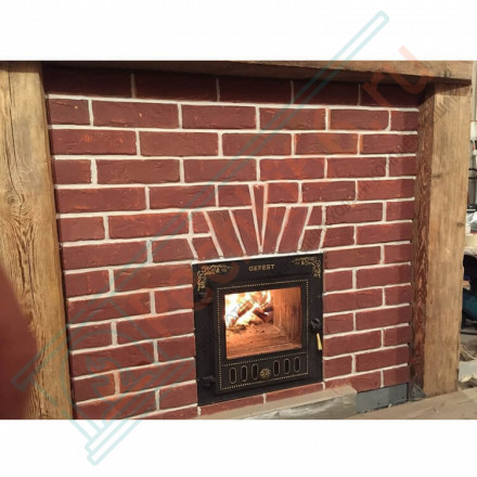 Плитка угловая Шамот Мини, шт. (Терракот)