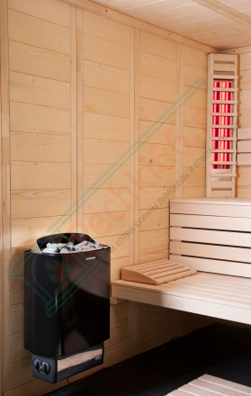 Электрическая печь 100 series, black, 6 kW (SentioTec)