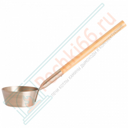 Черпак алюминиевый с бамбуковой ручкой для сауны Rento, шампань (Tammer-Tukku)