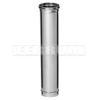 Дымоход L=1м (НЕРЖ-430/0,5) d-120 (Ferrum GS)