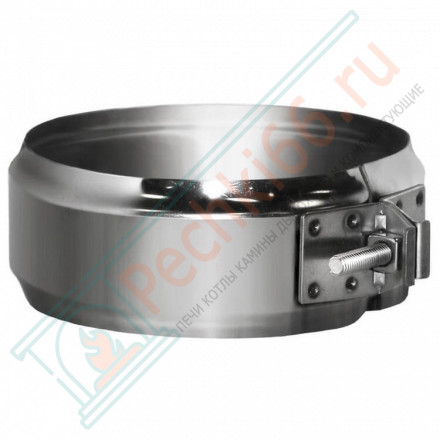 Хомут соединительный на трубу без изол (AISI-321/0,5мм) d-200 (Вулкан)