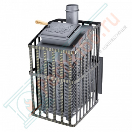 Чугунная печь для бани Гефест GFS-ЗК 30 Ураган (ТехноЛит)