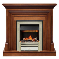 Электрический Каминокомплект Bradford - Орех с очагом Cavendish