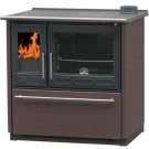 Отопительно-варочная плита TERMO GLAS, коричневая (Plamen) 15 кВт