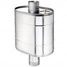 Натрубный бак для воды (НЕРЖ-439/0,8мм) 70 л, d-115 (УМК)