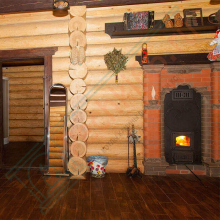 Банная печь № 03Р с подогревом предбанника (Тройка) до 36 м3