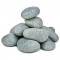 Камень для бани Жадеит шлифованный средний, м/р Хакасия (ведро), 20 кг