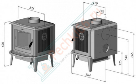 Чугунная печь Morsø 7110 (Morso)