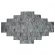 Плитка рваный камень "Талькохлорит" 200х50х20мм, упаковка  50 шт / 0,5 м2 (Карелия) в Волгограде