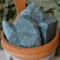 Камень для бани Жадеит колотый средний, м/р Хакасия (коробка), 10 кг в Волгограде
