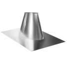 Кровельный элемент 0°/20° на трубу с изол V50R (ОЦИНК/0,5) d-160/260 (Вулкан)