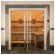 Дверь для бани и сауны Престиж двойная, бронза, 2000х1530 по коробке (DoorWood) в Волгограде