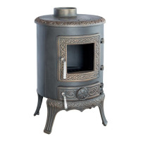 Чугунная печь-камин Palestro patina (Nordflam)