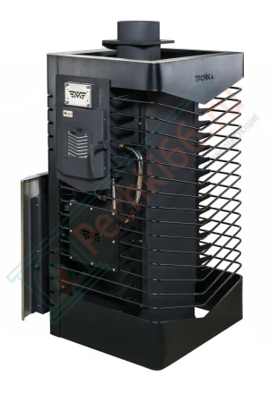 Печь для Русской бани № 06МСП 02 сетка, с парогенератором (Тройка) до 24 м3