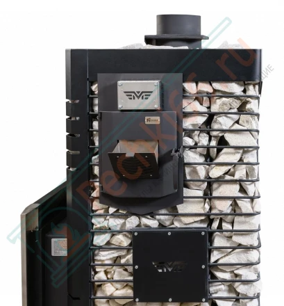 Печь для Русской бани № 06МСП 02 сетка, с парогенератором (Тройка) до 24 м3