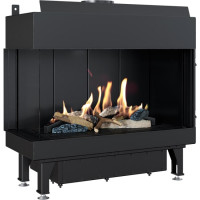 Газовый камин LEO/L/70/G31/37MBAR (баллонный газ) (Kratki)